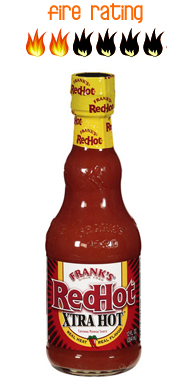 sauce franks xtra redhot scoville sauces units rating lady heat fire know