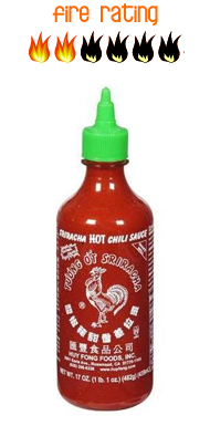 Tuong OT 'Rooster' Sriracha Chili Sauce - Hot Sauces, Chili Peppers and